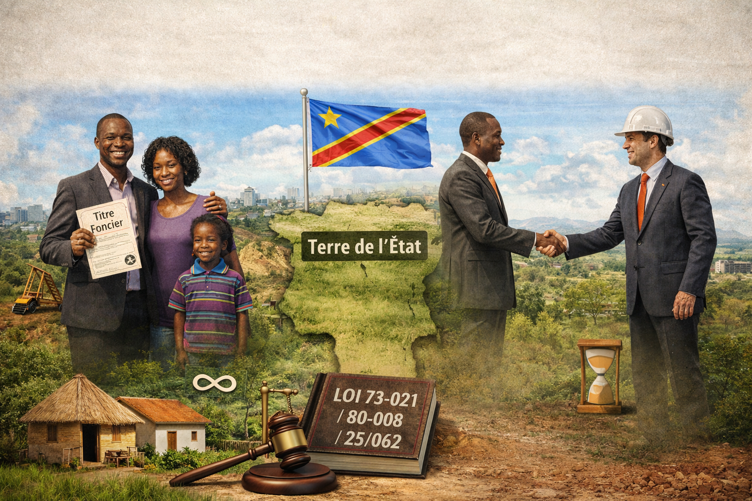 Le régime foncier en République Démocratique du Congo : entre propriété de l’État et droits de jouissance